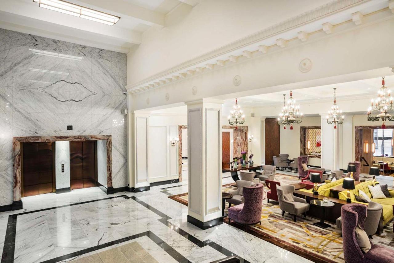 Grand Hotel Kempinski Riga Exterior foto The lobby