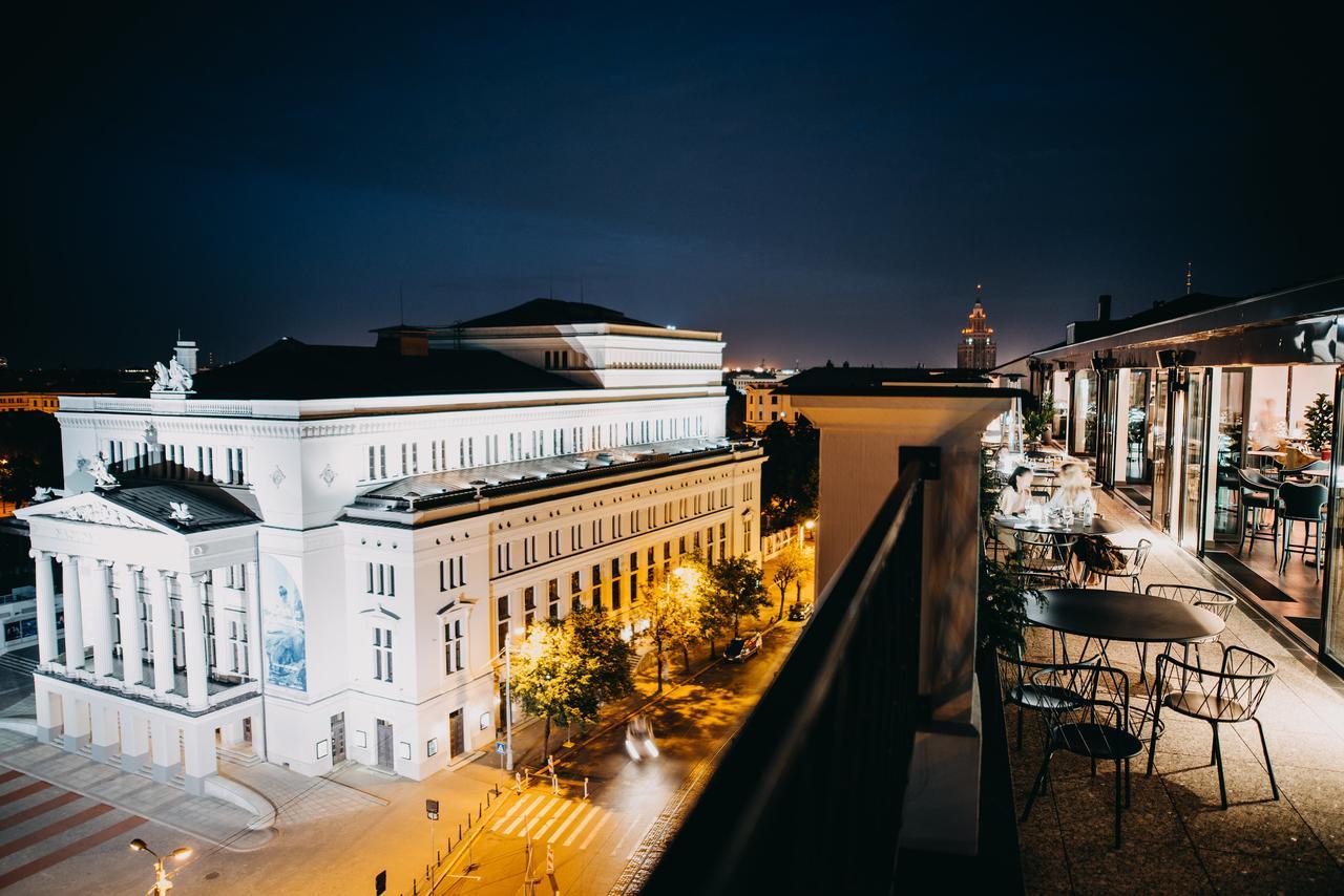 Grand Hotel Kempinski Riga Exterior foto The National Theatre